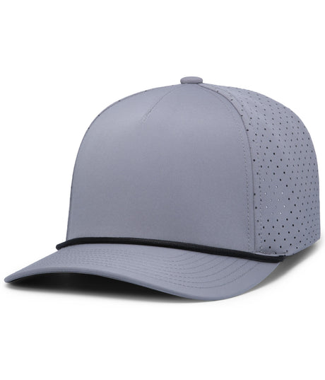 Pacific Headwear Weekender Perforated Snapback Cap Unisex Accessories Hats & Caps