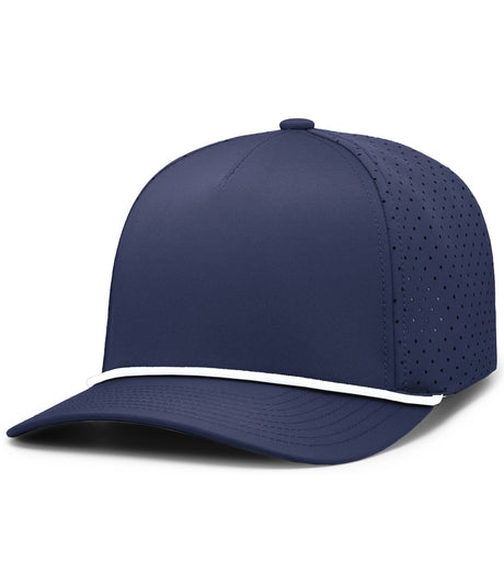 Pacific Headwear Weekender Perforated Snapback Cap Unisex Accessories Hats & Caps