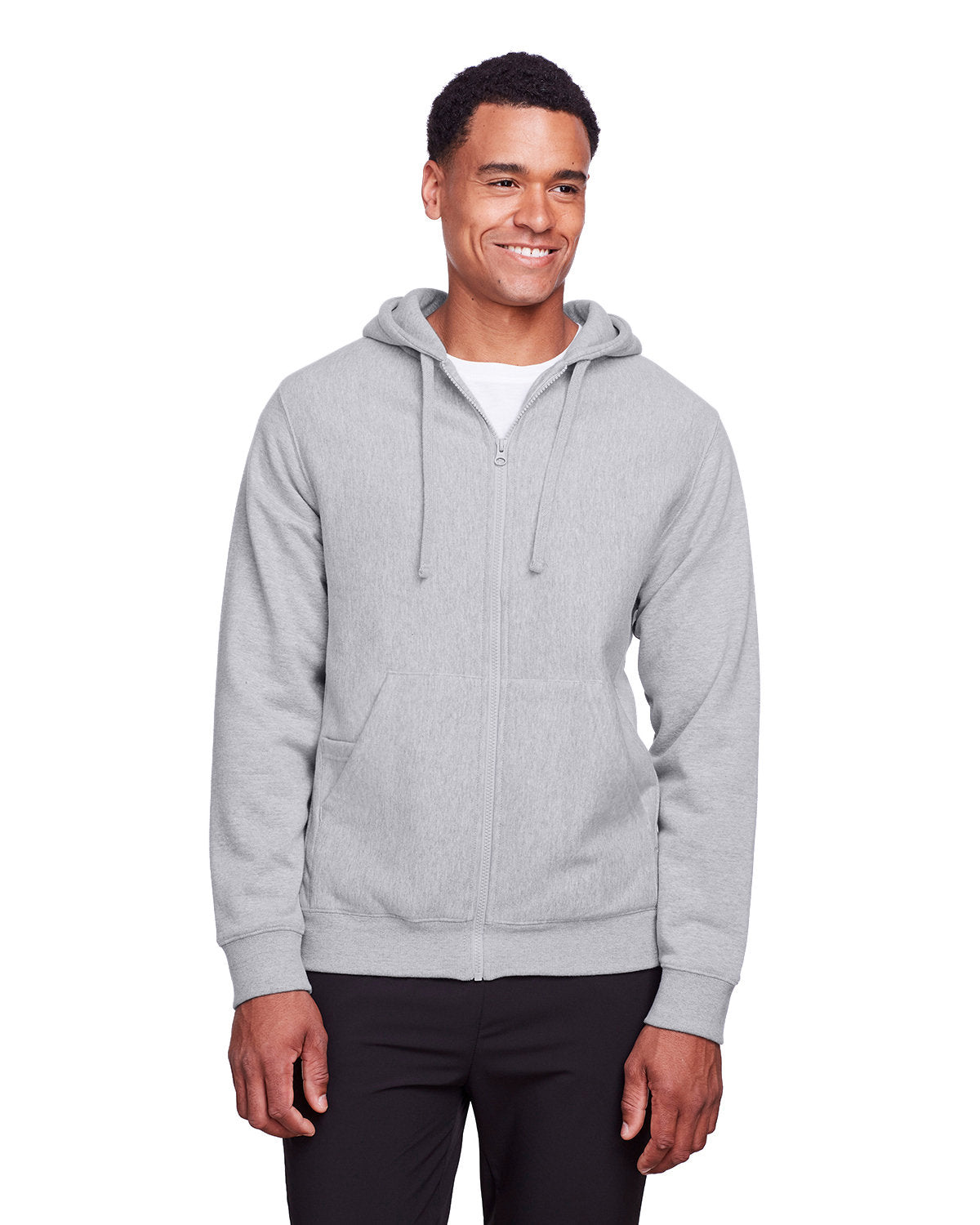 Team 365 Men's Zone HydroSport™ Heavyweight Full-Zip Hooded Sweatshirt Mens Apparel Sweatshirts & Fleece
