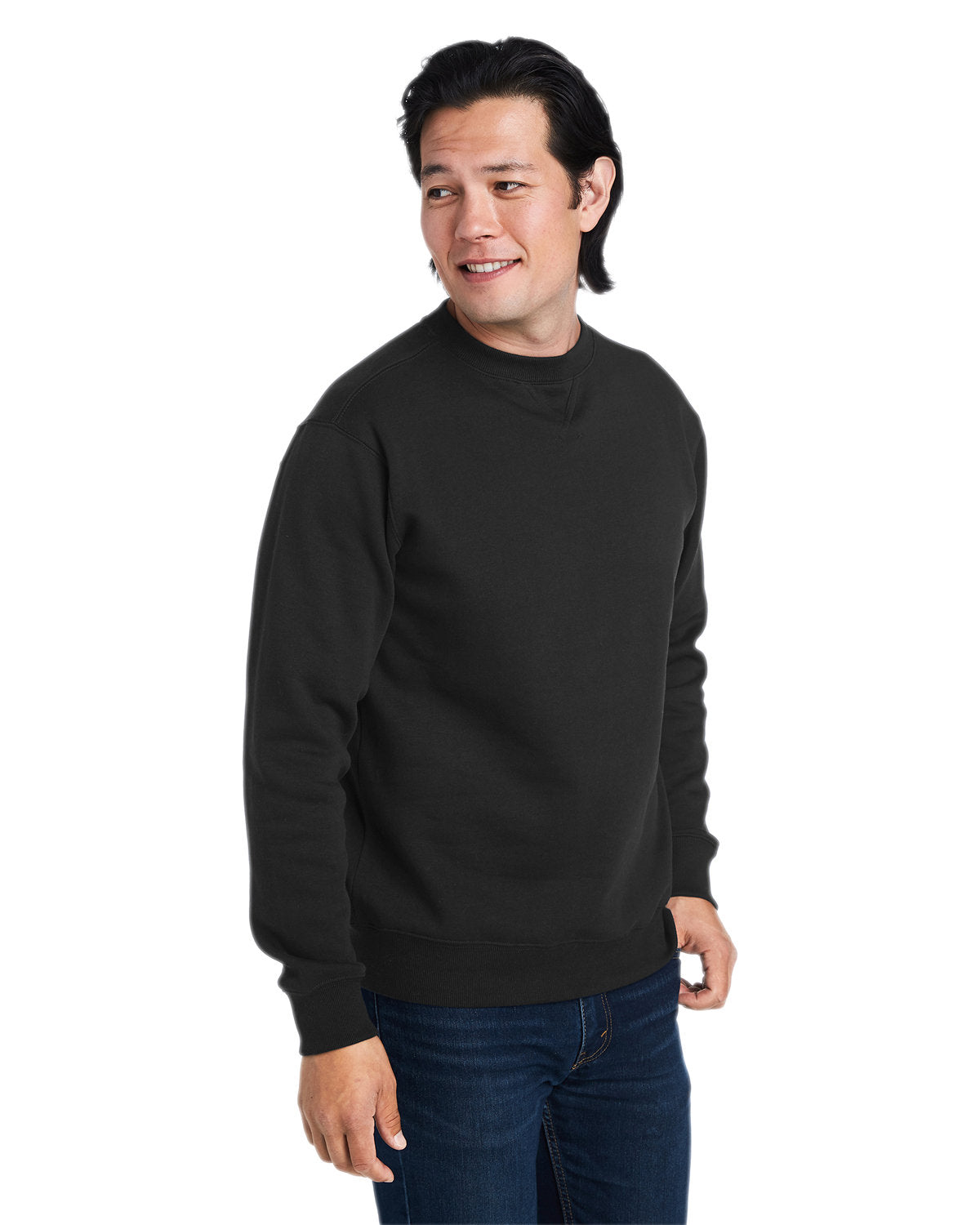 Nautica Unisex Anchor Crew Neck Sweatshirt Mens Apparel Sweatshirts & Fleece