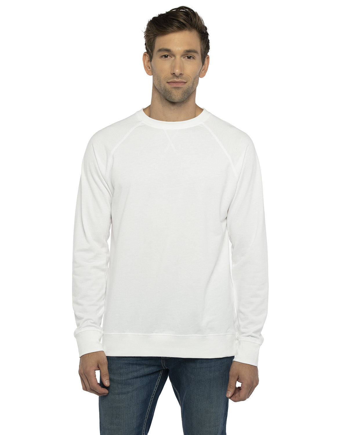 Next Level Unisex Laguna Raglan Sweatshirt-1