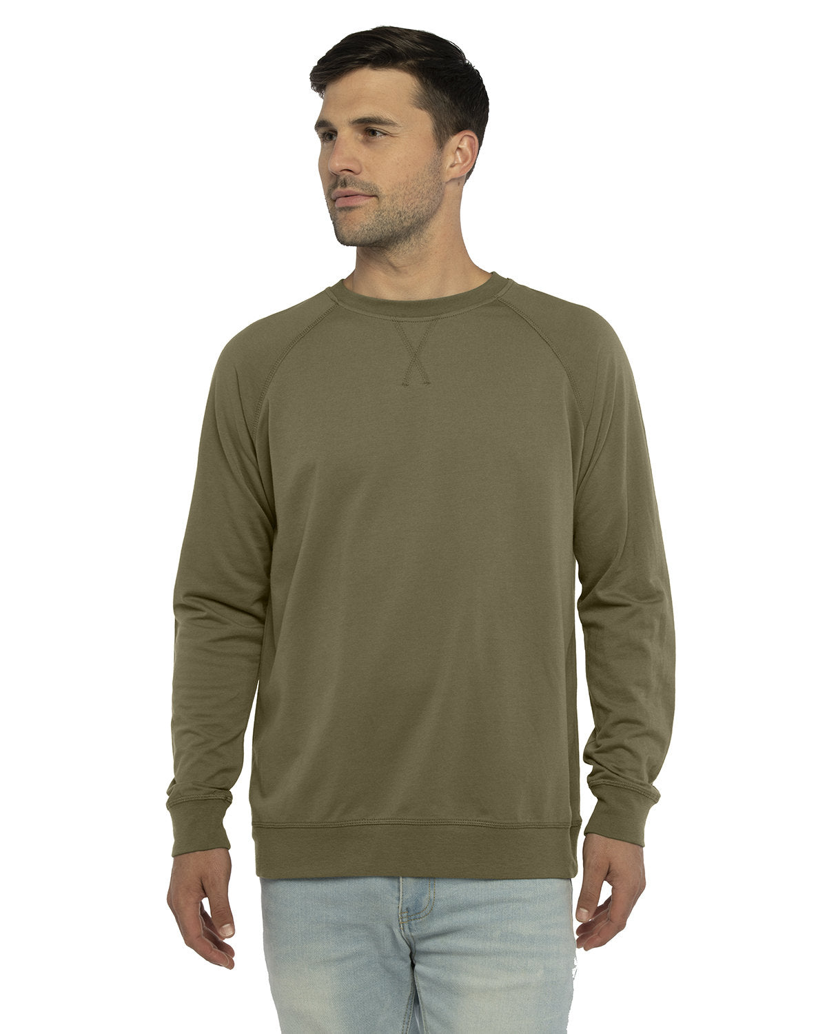 Next Level Unisex Laguna Raglan Sweatshirt-1