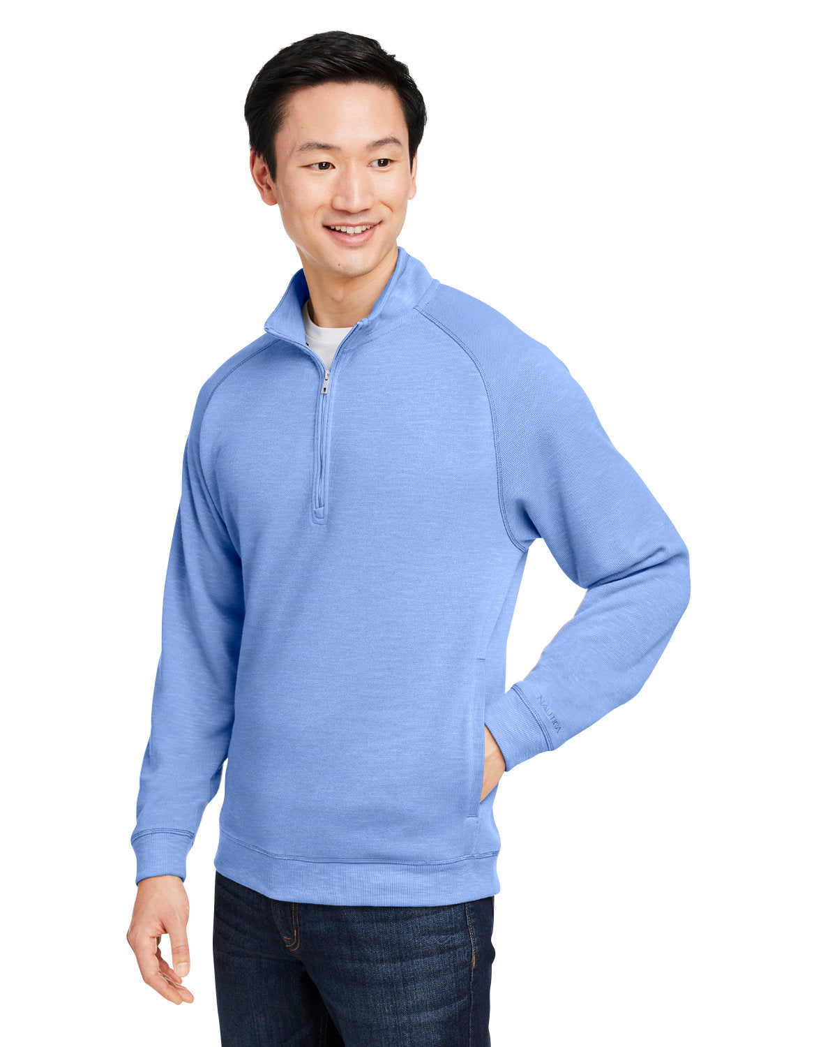 Nautica Unisex Sun Surfer Supreme Quarter-Zip Mens Apparel Sweatshirts & Fleece