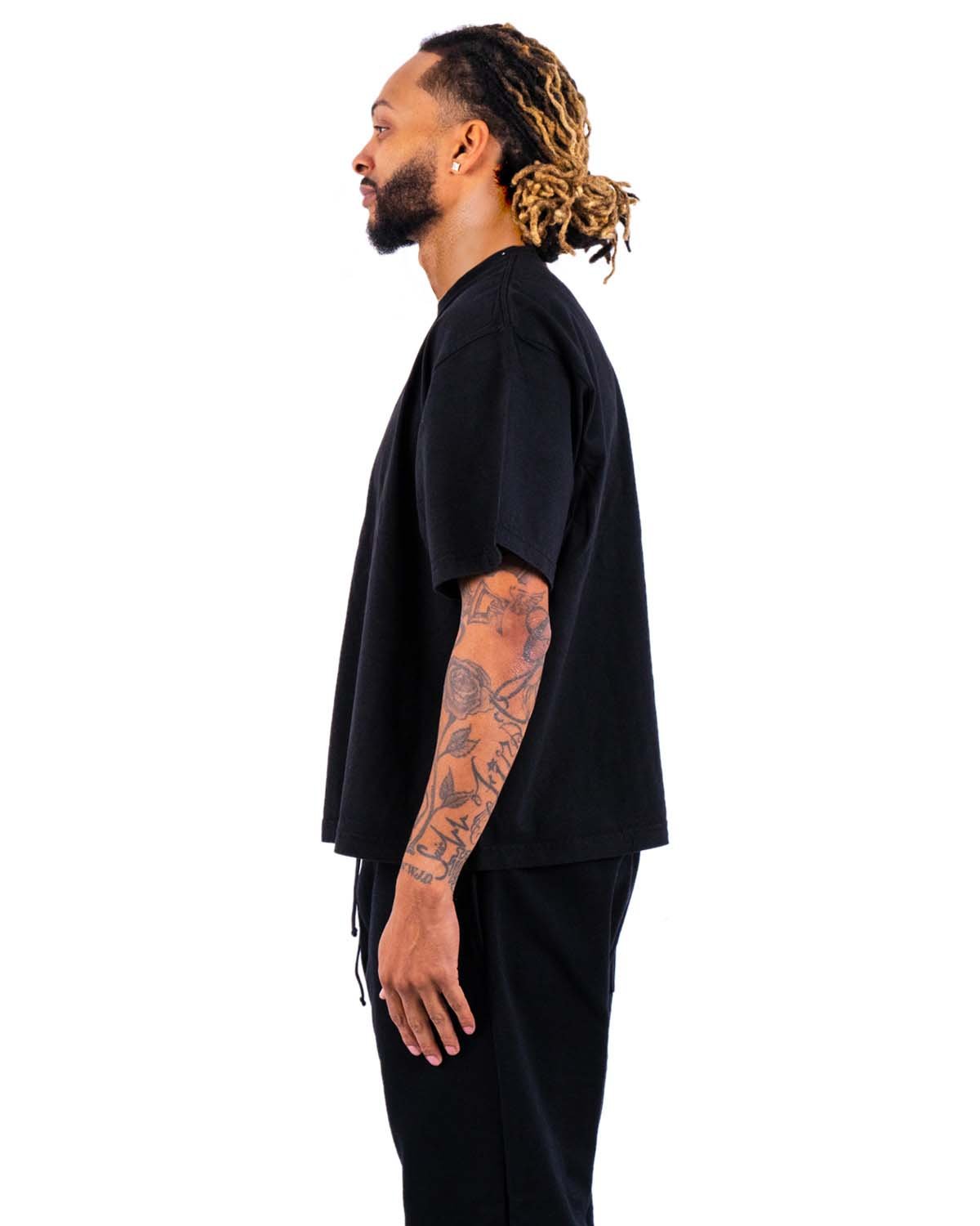 Shaka Wear Adult Garment-Dyed Drop-Shoulder T-Shirt Mens Apparel Shirts & Tops