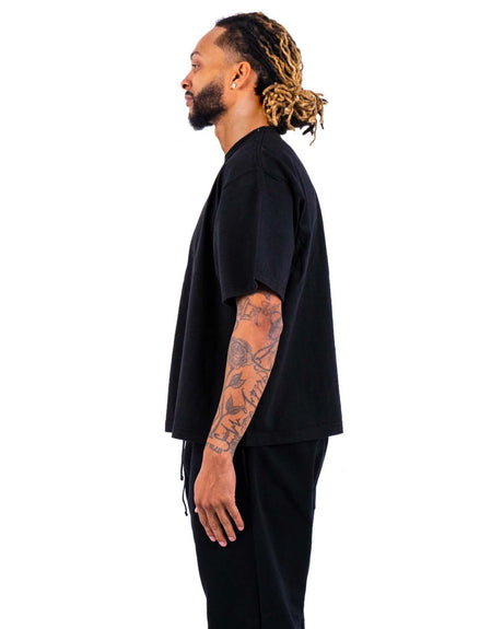 Shaka Wear Adult Garment-Dyed Drop-Shoulder T-Shirt Mens Apparel Shirts & Tops