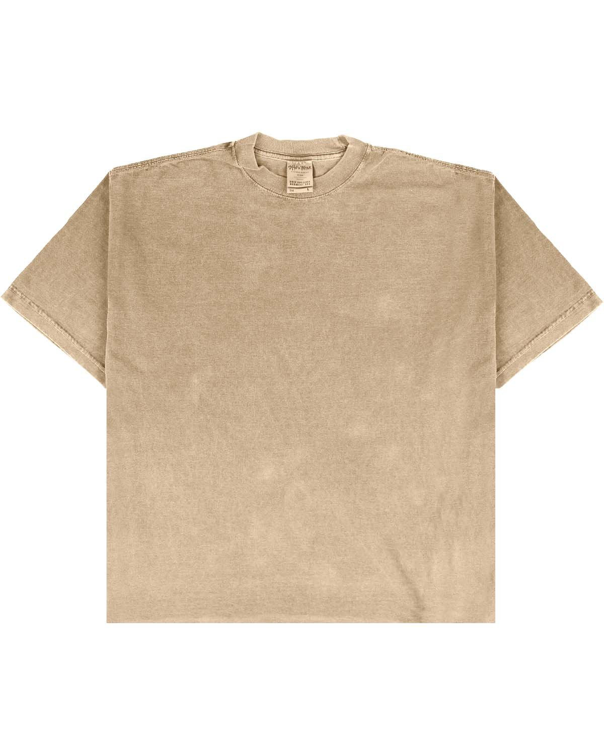 Shaka Wear Adult Garment-Dyed Drop-Shoulder T-Shirt Mens Apparel Shirts & Tops