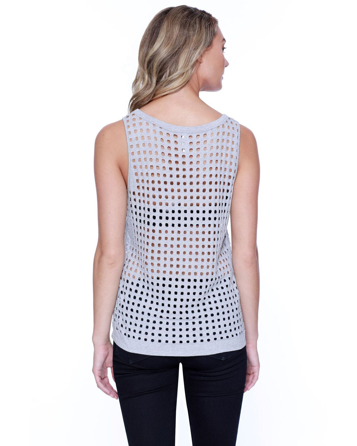 StarTee Ladies' Holey Tank Womens Apparel Shirts & Tops
