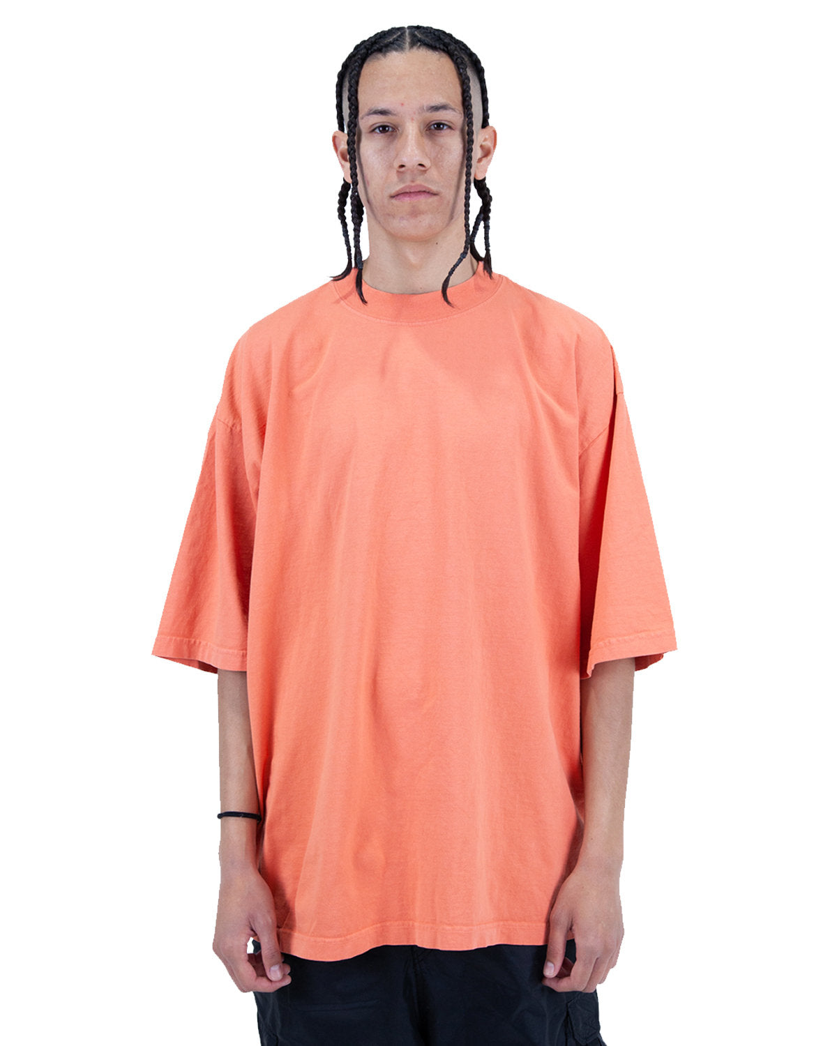 Shaka Wear Adult Garment-Dyed Drop-Shoulder T-Shirt-1