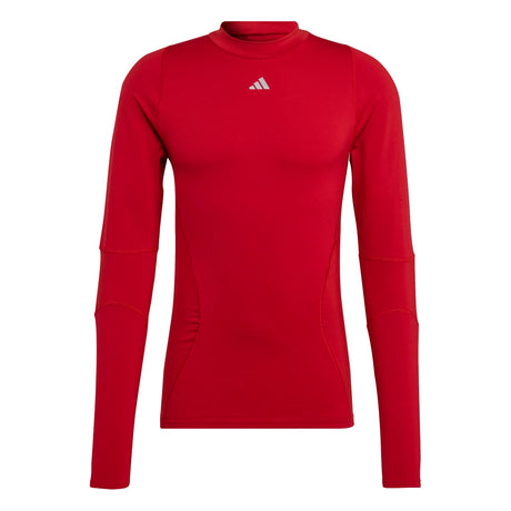 adidas Men's Techfit Cold.RDY Long Sleeve Soccer T-Shirt Soccer Uniforms & Apparel All