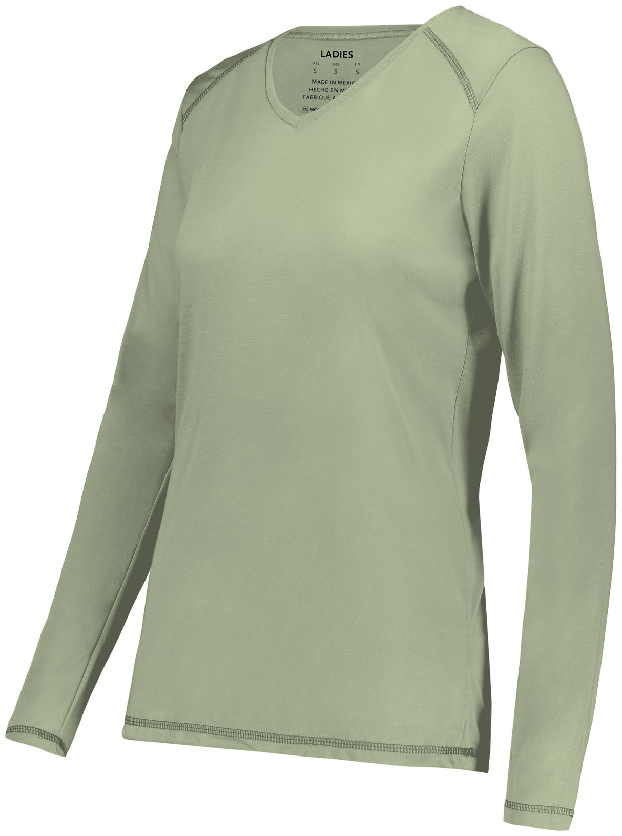 Augusta Ladies Super Soft-Spun Poly Long Sleeve Tee Womens Apparel Shirts & Tops