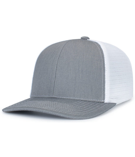 Pacific Headwear Contrast Stitch Trucker PacFlex Snapback Cap Unisex Accessories Hats & Caps