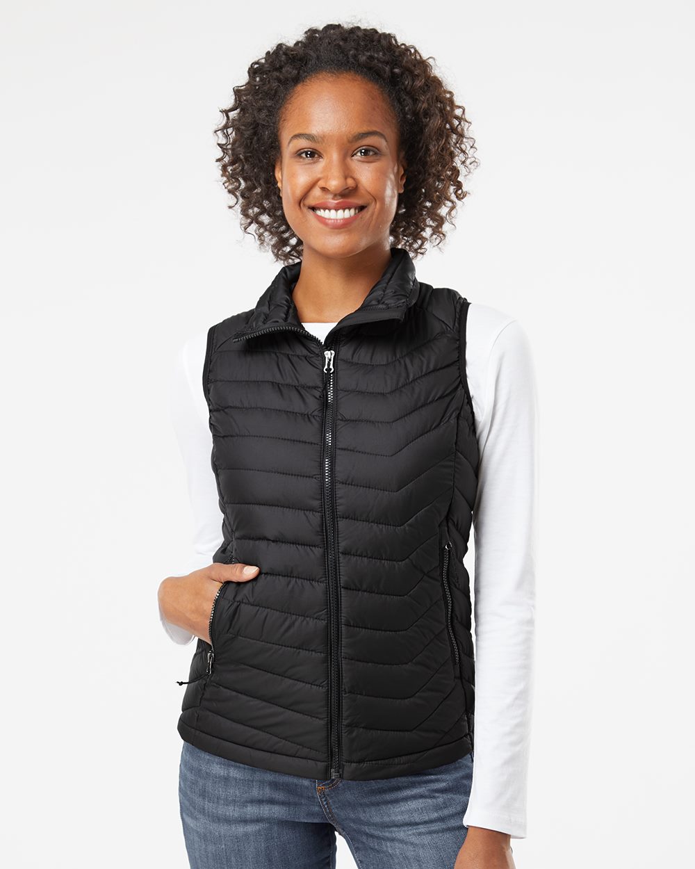 Columbia Women's Powder Lite Vest Womens Apparel Jackets & Vests