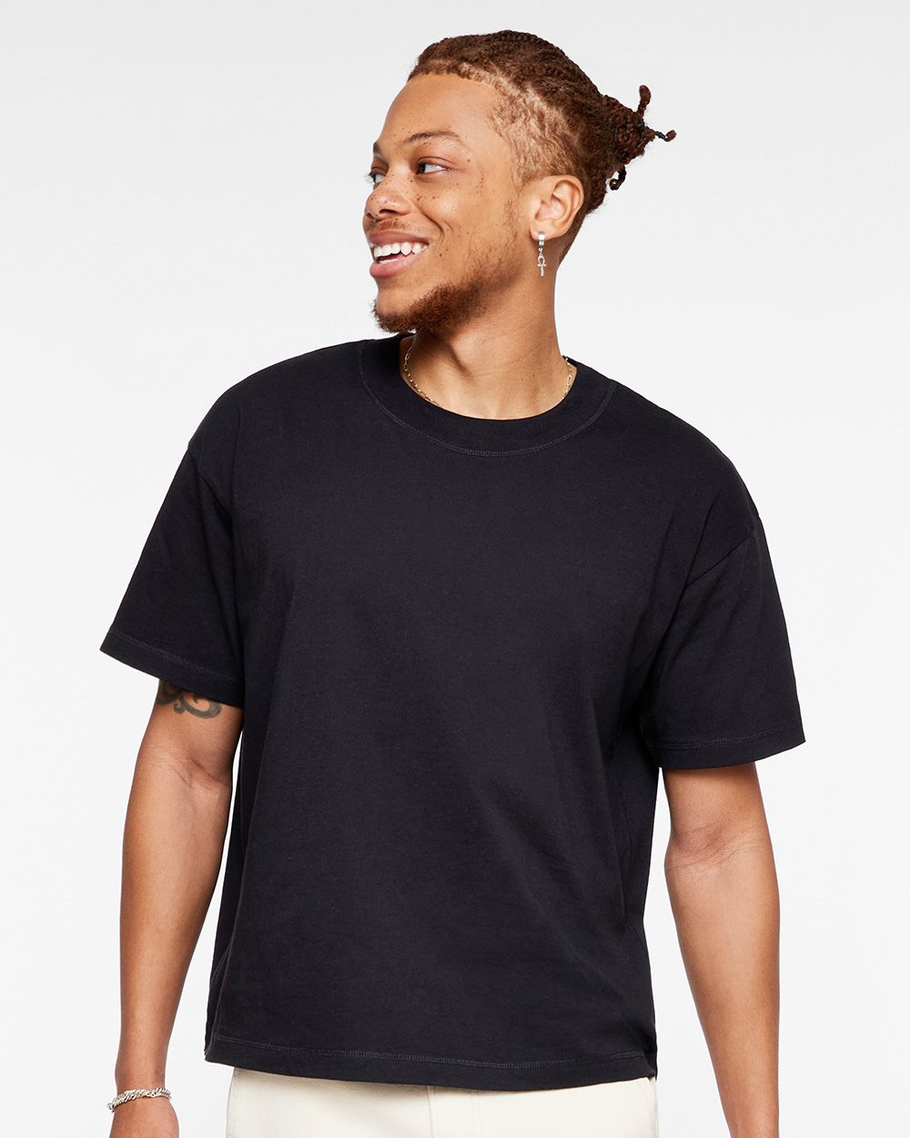 LAT Men's Relaxed Crew Tee Mens Apparel Shirts & Tops
