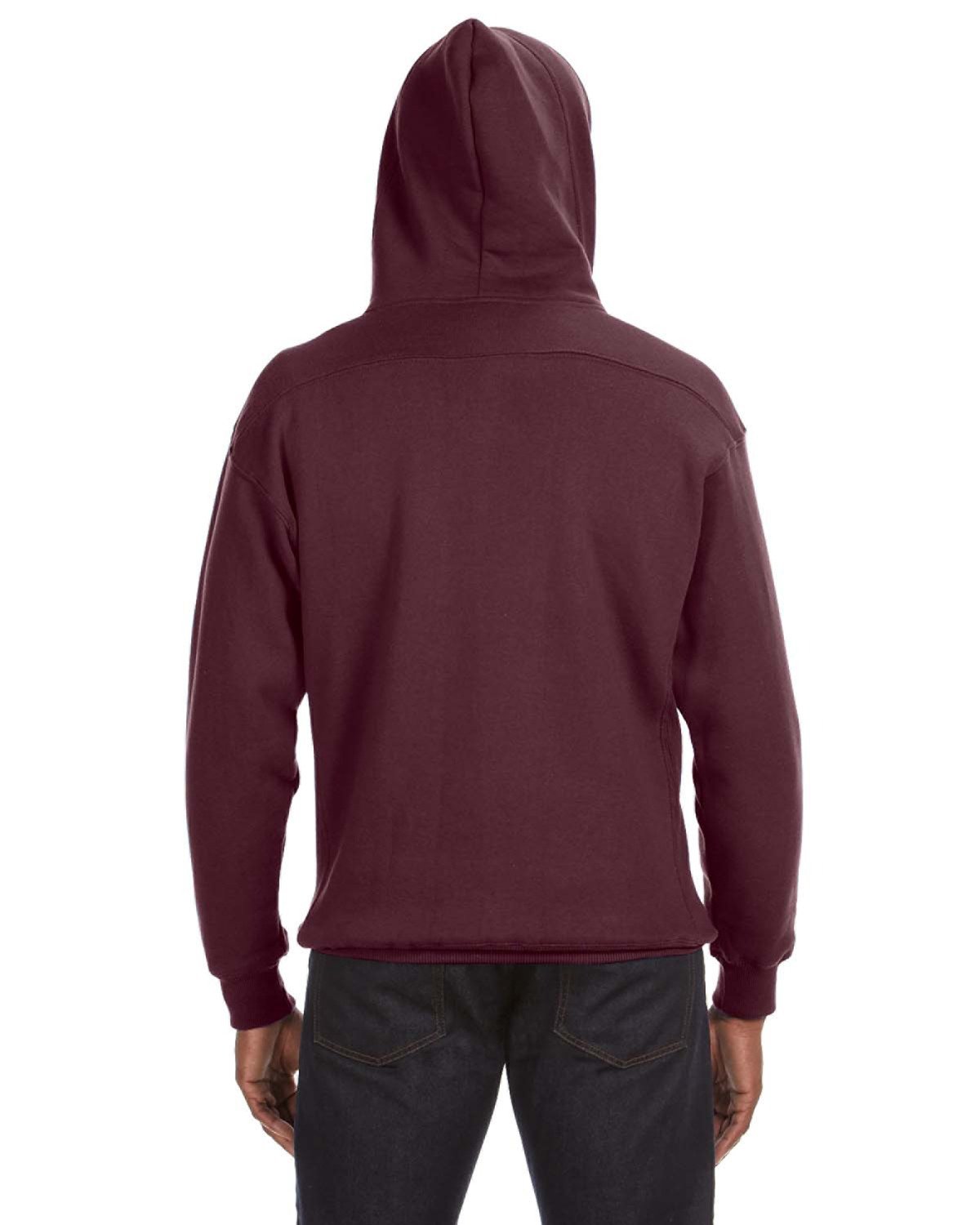 J. America Men's Sport Lace Hooded Sweatshirt-2