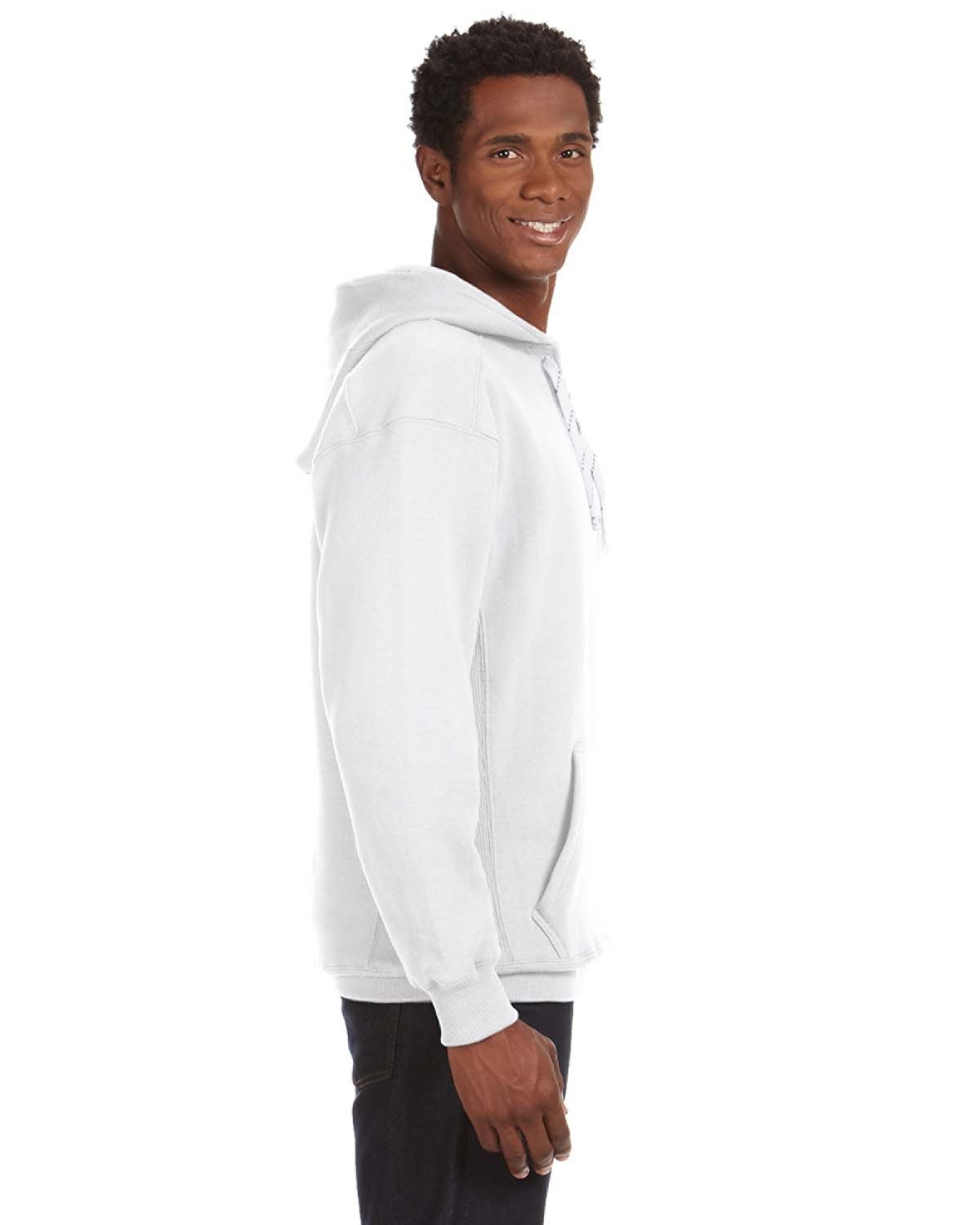 J. America Men's Sport Lace Hooded Sweatshirt-3