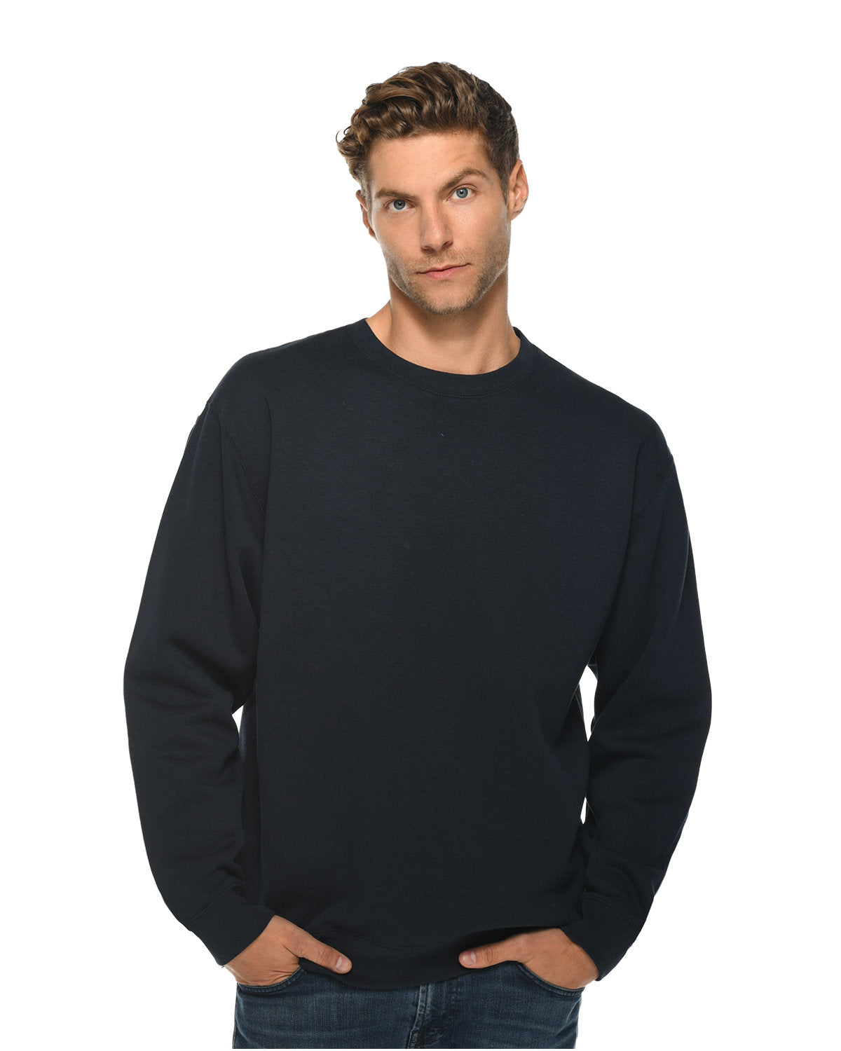 Lane Seven Unisex Premium Crewneck Sweatshirt Mens Apparel Sweatshirts & Fleece