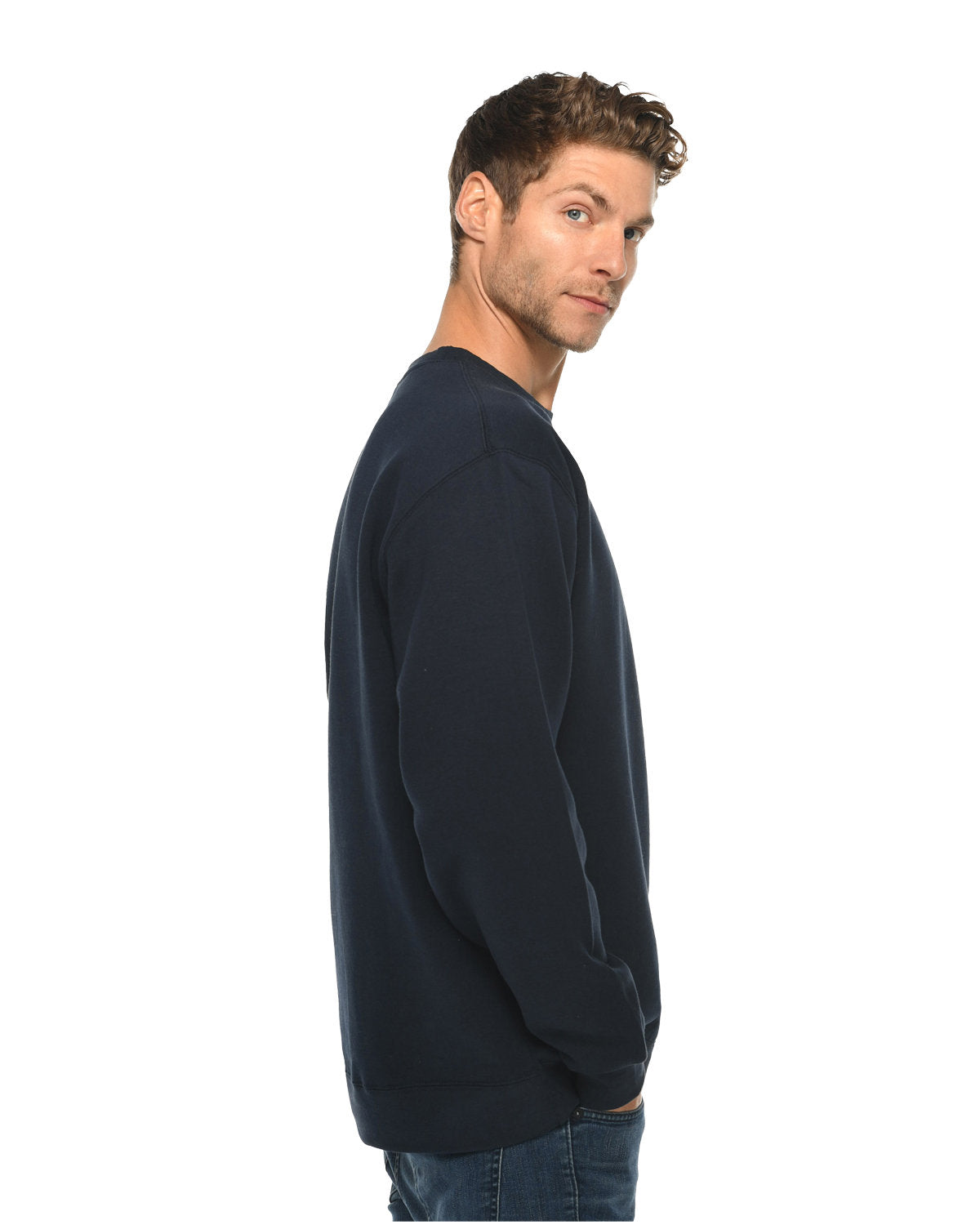 Lane Seven Unisex Premium Crewneck Sweatshirt Mens Apparel Sweatshirts & Fleece