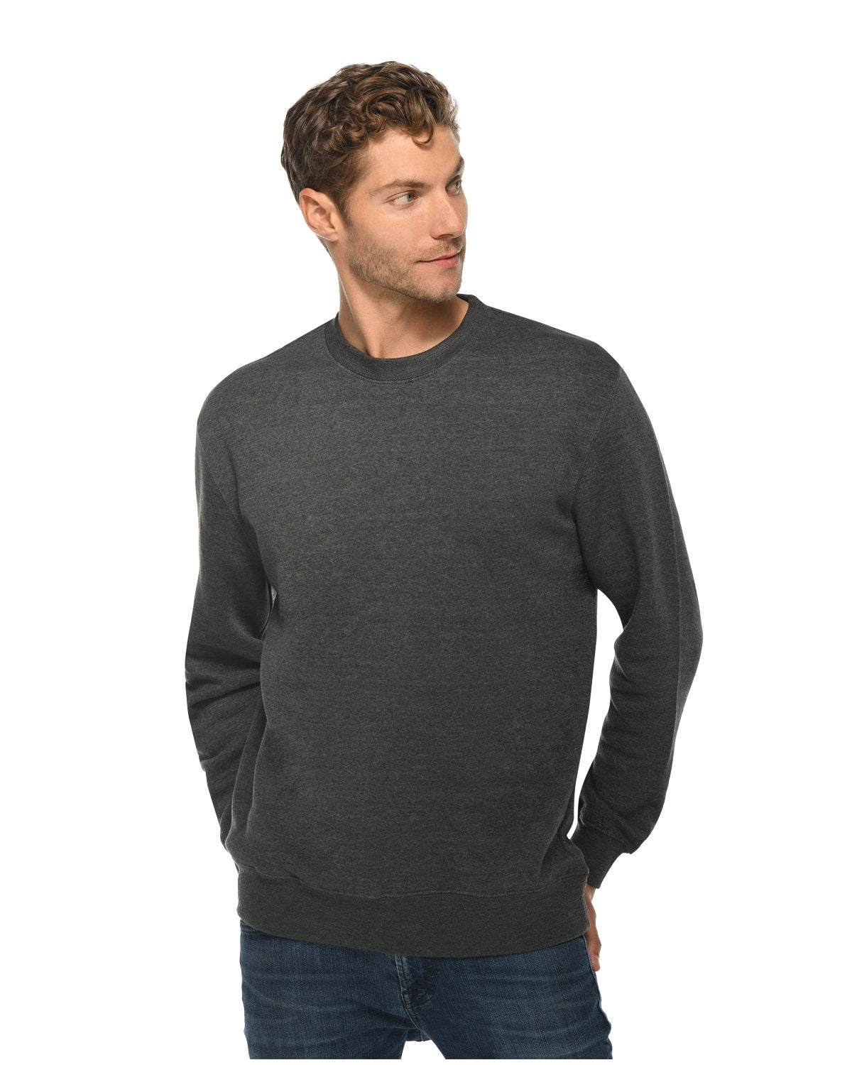 Lane Seven Unisex Premium Crewneck Sweatshirt Mens Apparel Sweatshirts & Fleece