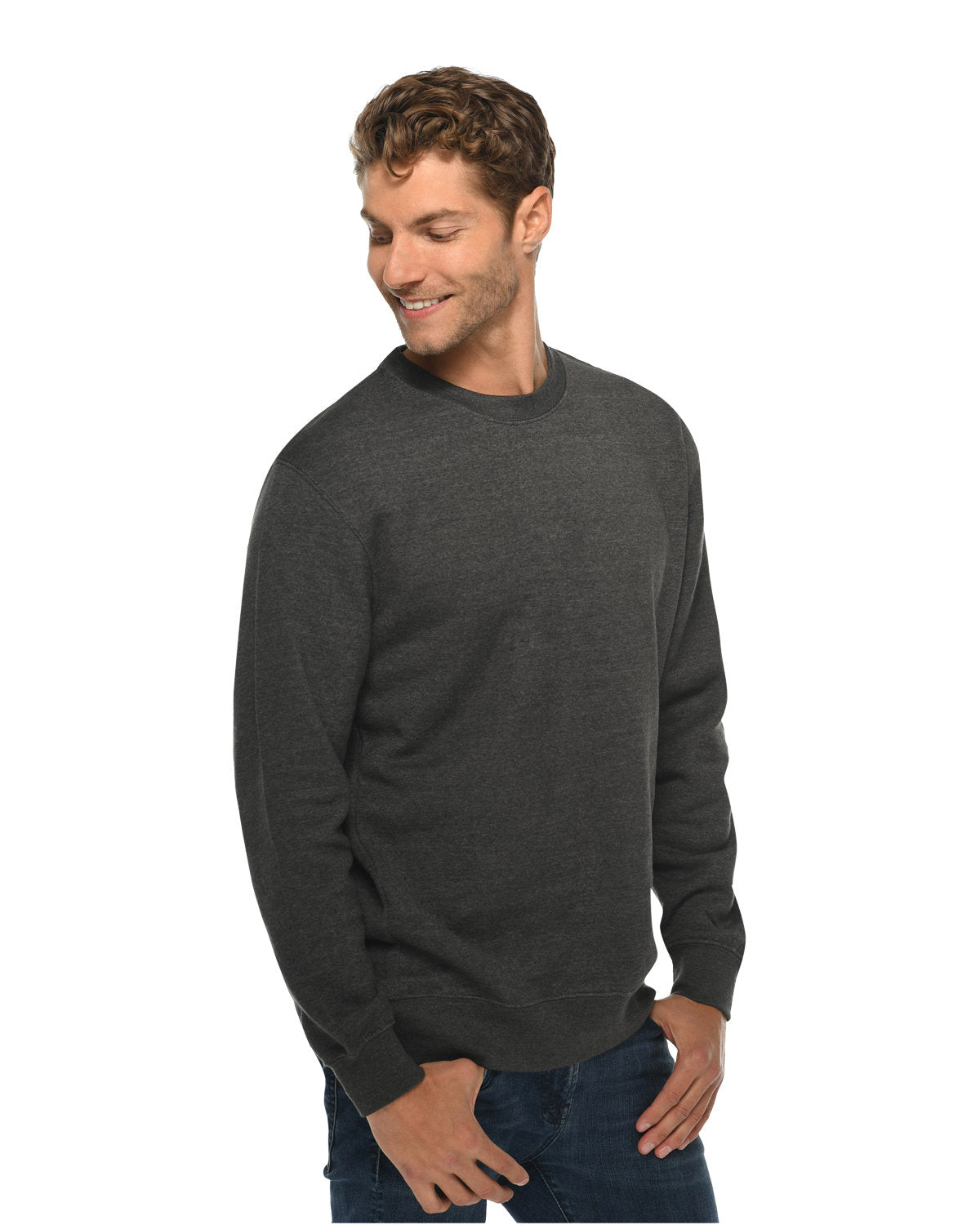 Lane Seven Unisex Premium Crewneck Sweatshirt Mens Apparel Sweatshirts & Fleece