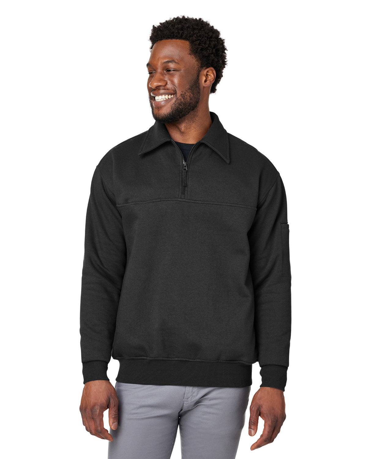 Harriton Unisex ClimaBloc™ Heavyweight Quarter-Zip Mens Apparel Sweatshirts & Fleece