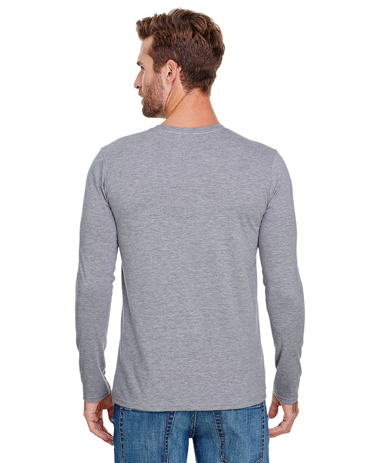 Anvil Adult Tri-Blend Long-Sleeve T-Shirt Mens Apparel Shirts & Tops