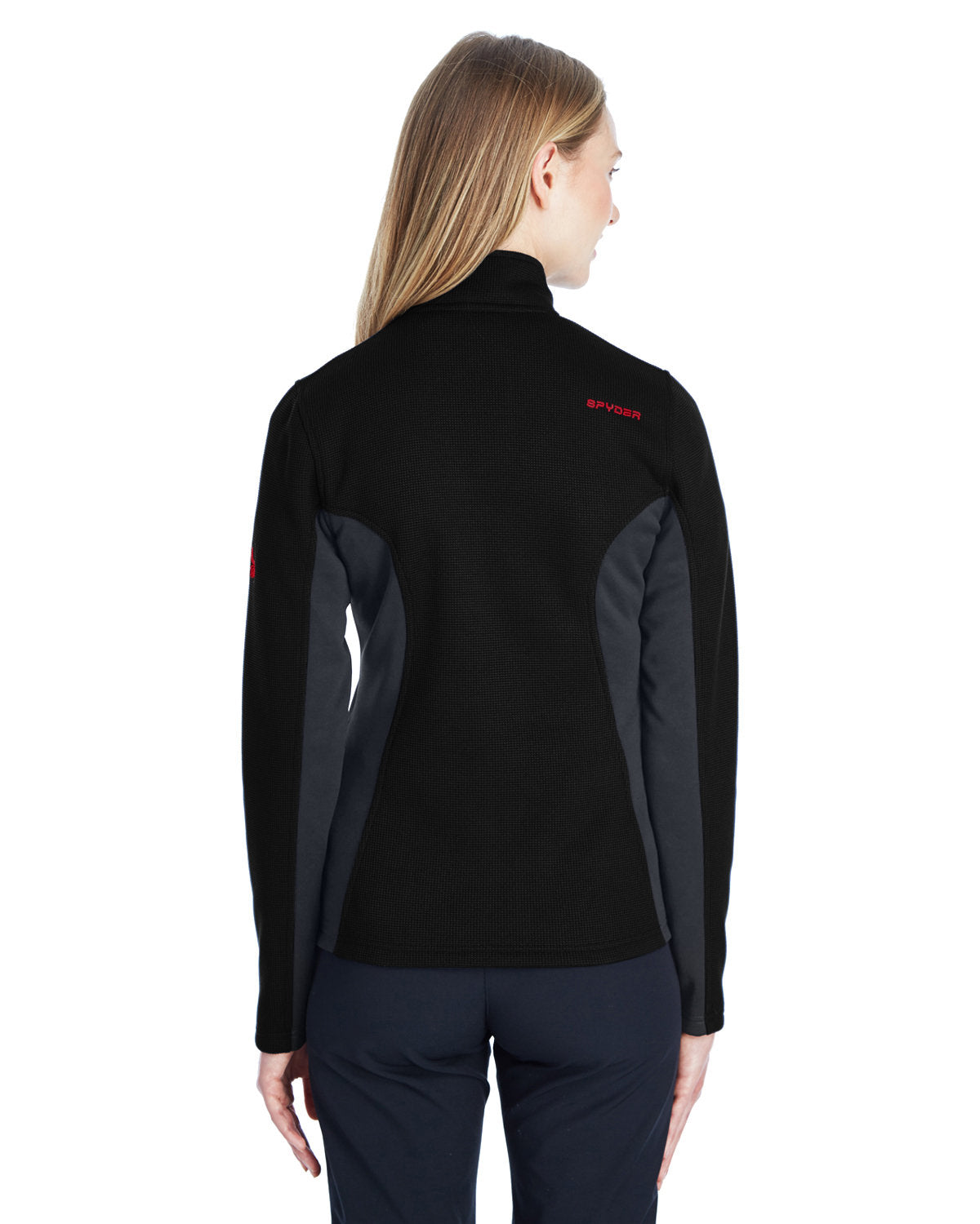 Spyder Ladies' Constant Full-Zip Sweater Fleece Jacket Womens Apparel Sweatshirts & Fleece