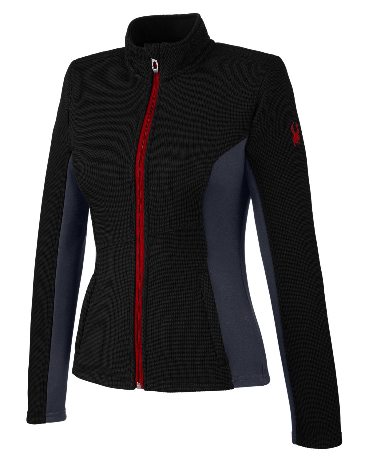Spyder Ladies' Constant Full-Zip Sweater Fleece Jacket Womens Apparel Sweatshirts & Fleece