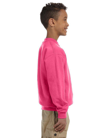 Gildan Youth Heavy Blend Crewneck Sweatshirt 18000B Youth Apparel Hoodies & Sweatshirts
