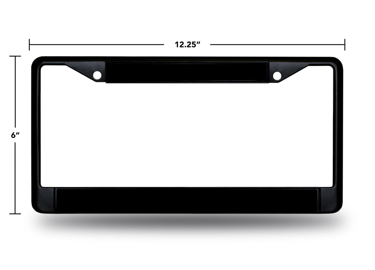 NHL Los Angeles Kings Black Chrome License Plate Frame Fan Gear NHL Los Angeles Kings