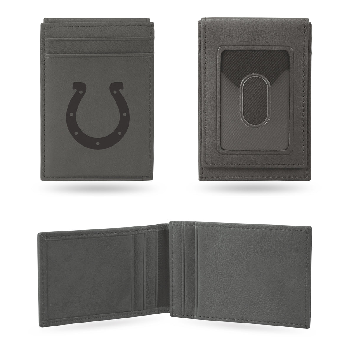NFL Indianapolis Colts Laser Engraved Front Pocket Wallet Fan Gear NFL Indianapolis Colts