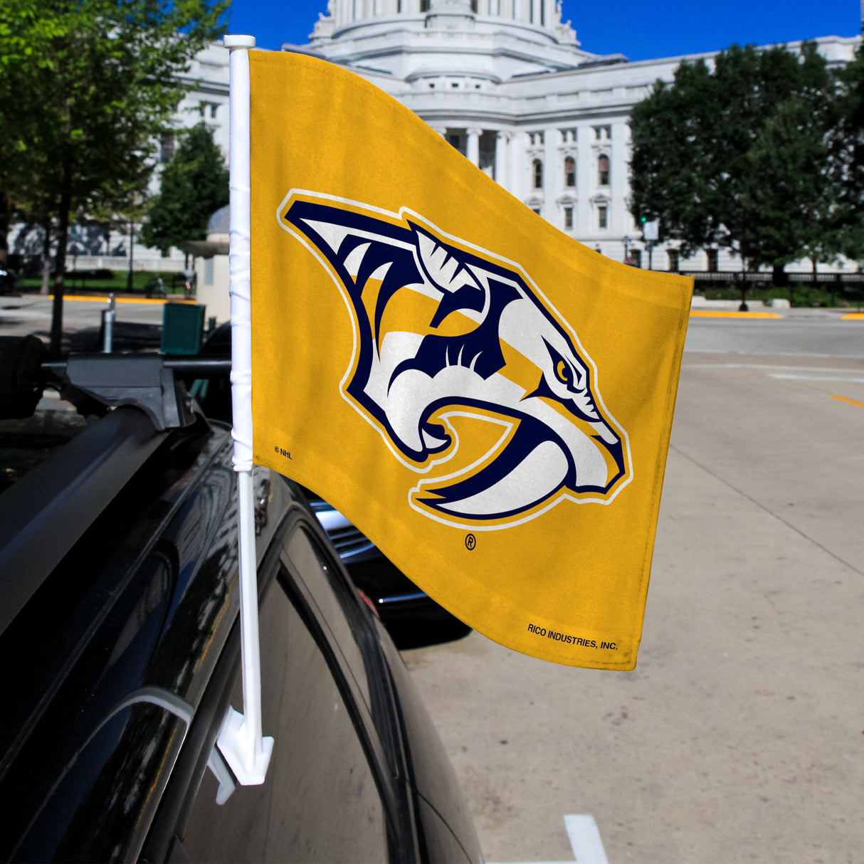 NHL Nashville Predators Car Flag Fan Gear NHL Nashville Predators