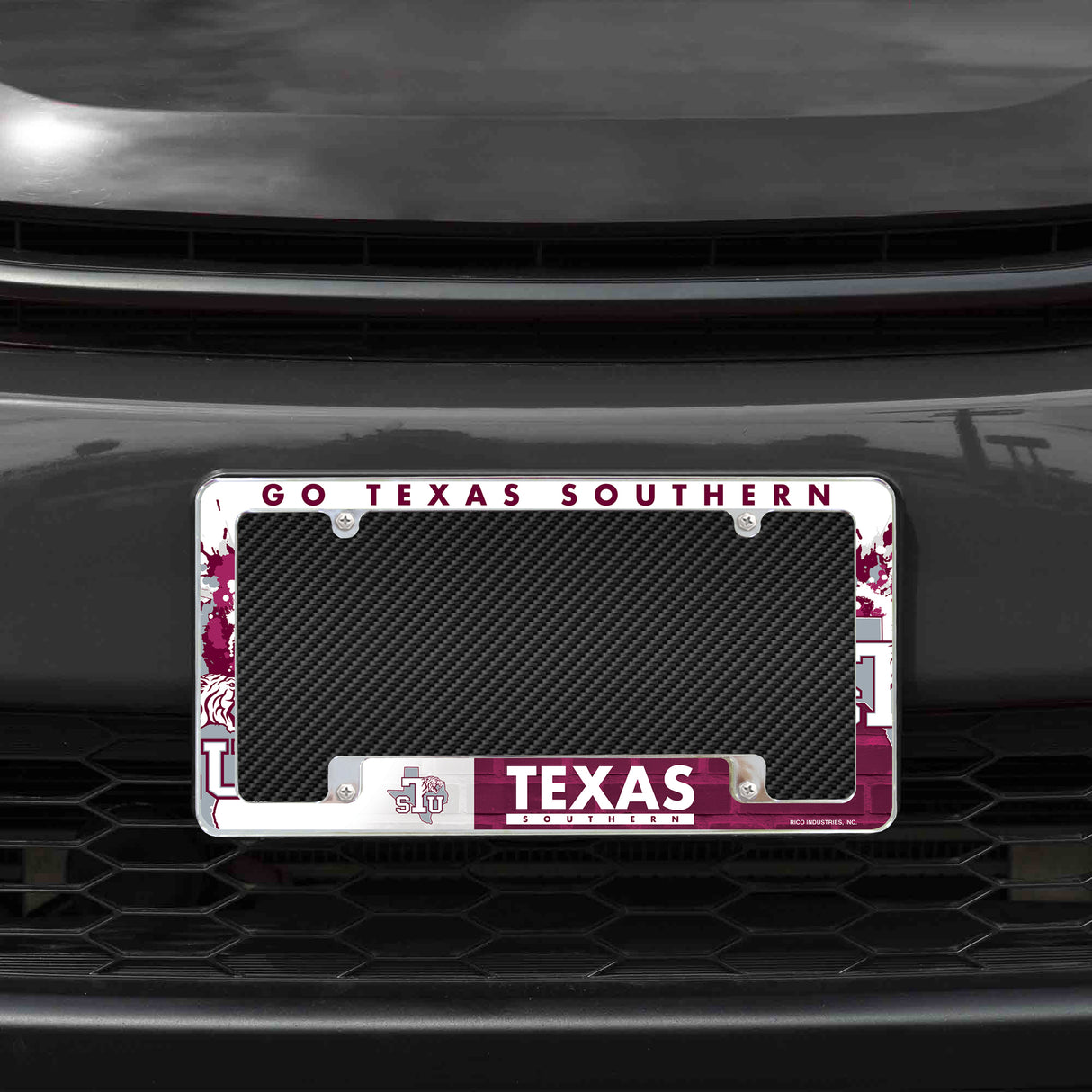 NCAA Texas Southern Tigers Chrome License Plate Frame Fan Gear NCAA Texas Southern Tigers