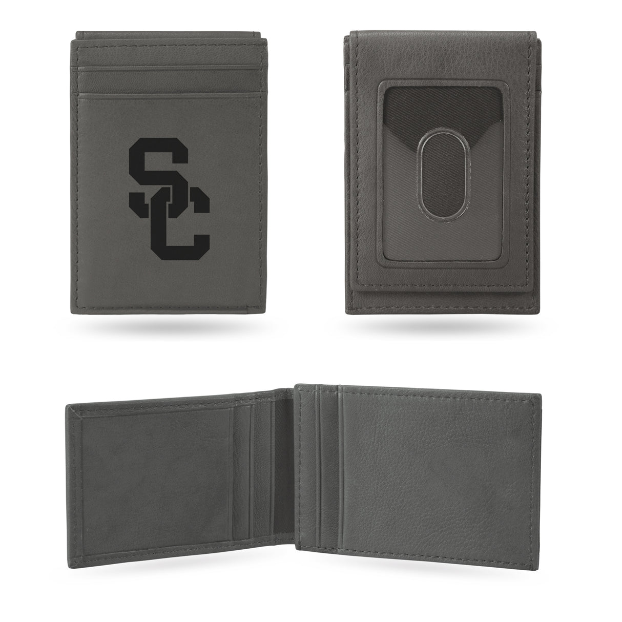 NCAA Southern California Trojans - USC Laser Engraved Front Pocket Wallet Fan Gear NCAA Southern California Trojans