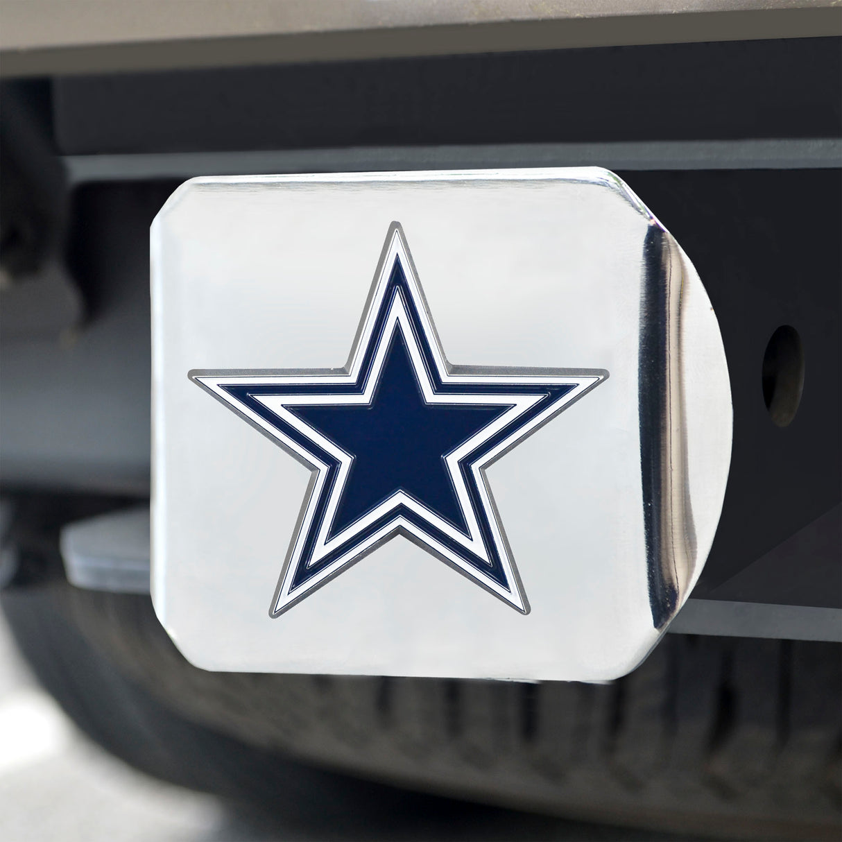 Fanmats Dallas Cowboys Hitch Cover - 3D Color Emblem Fan Gear NFL Dallas Cowboys