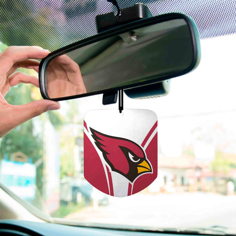 Fanmats Arizona Cardinals 2 Pack Air Freshener Fan Gear NFL Arizona Cardinals