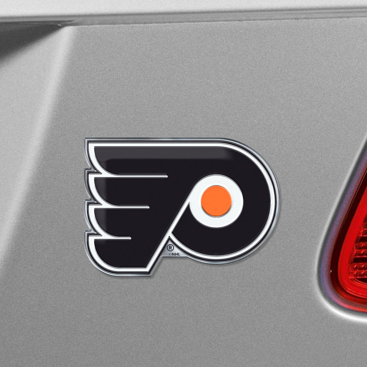 Fanmats Philadelphia Flyers Heavy Duty Aluminum Embossed Color Emblem Fan Gear NHL Philadelphia Flyers
