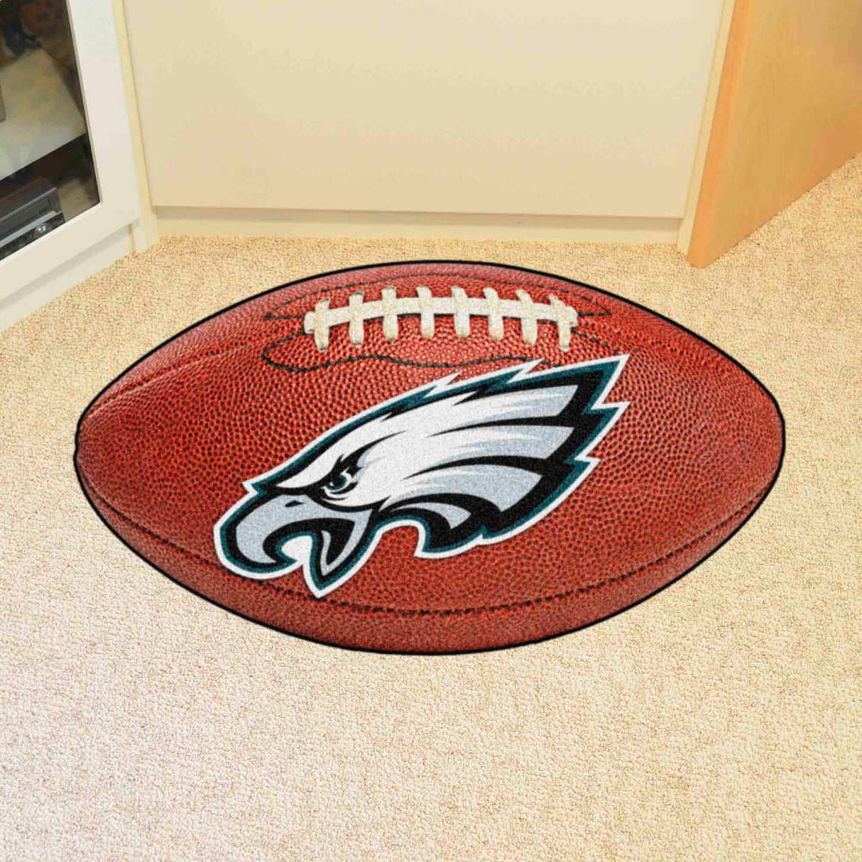 Fanmats Philadelphia Eagles Football Rug - 20.5" x 32.5" Fan Gear NFL Philadelphia Eagles