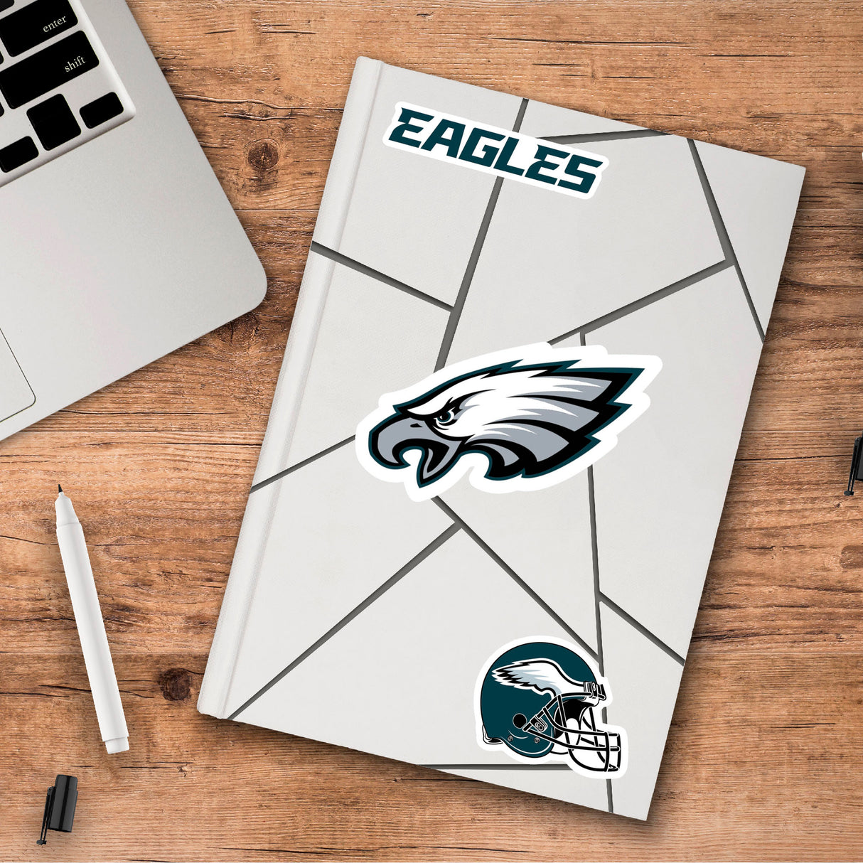 Fanmats Philadelphia Eagles 3 Piece Decal Sticker Set Fan Gear NFL Philadelphia Eagles