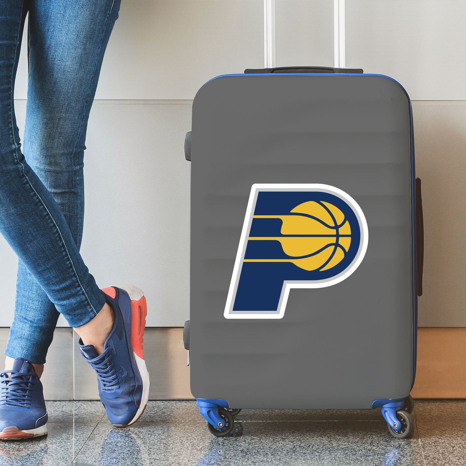 Fanmats Indiana Pacers Large Decal Sticker Fan Gear NBA Indiana Pacers
