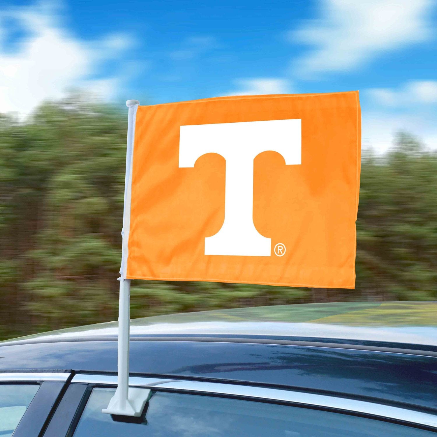 Fanmats Tennessee Volunteers Car Flag Large 1pc 11" x 14" Fan Gear NCAA Tennessee Volunteers