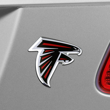 Fanmats Atlanta Falcons Heavy Duty Aluminum Embossed Color Emblem Fan Gear NFL Atlanta Falcons