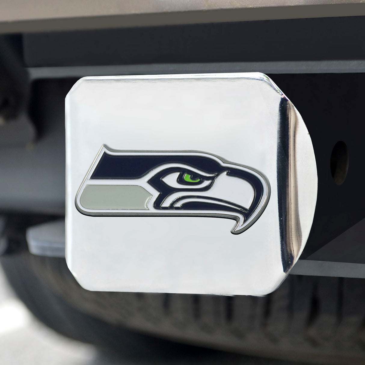 Fanmats Seattle Seahawks Hitch Cover - 3D Color Emblem Fan Gear NFL Seattle Seahawks
