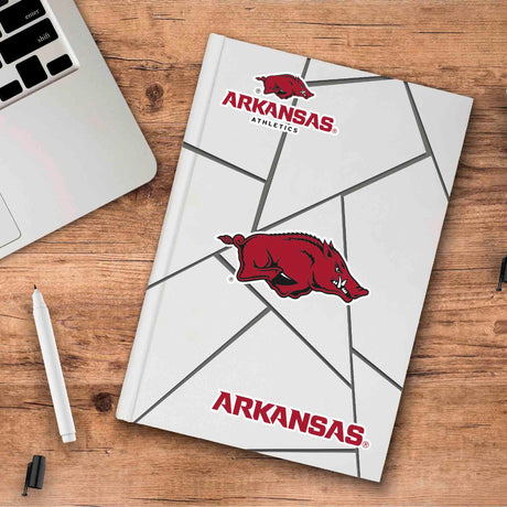 Fanmats Arkansas Razorbacks 3 Piece Decal Sticker Set Fan Gear NCAA Arkansas Razorbacks