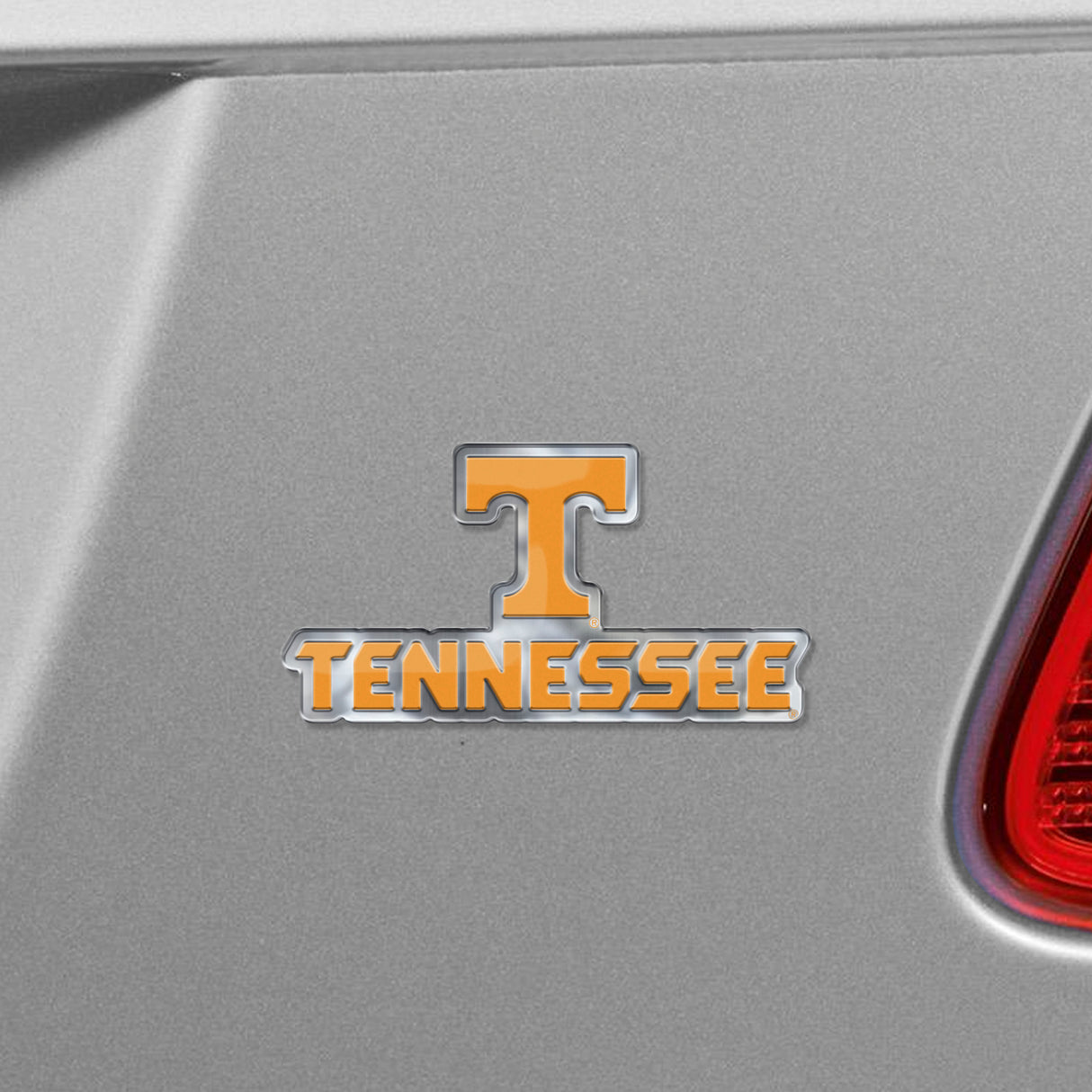Fanmats Tennessee Volunteers Heavy Duty Aluminum Embossed Color Emblem - Alternate Fan Gear NCAA Tennessee Volunteers