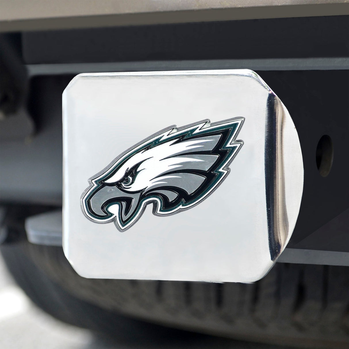 Fanmats Philadelphia Eagles Hitch Cover - 3D Color Emblem Fan Gear NFL Philadelphia Eagles