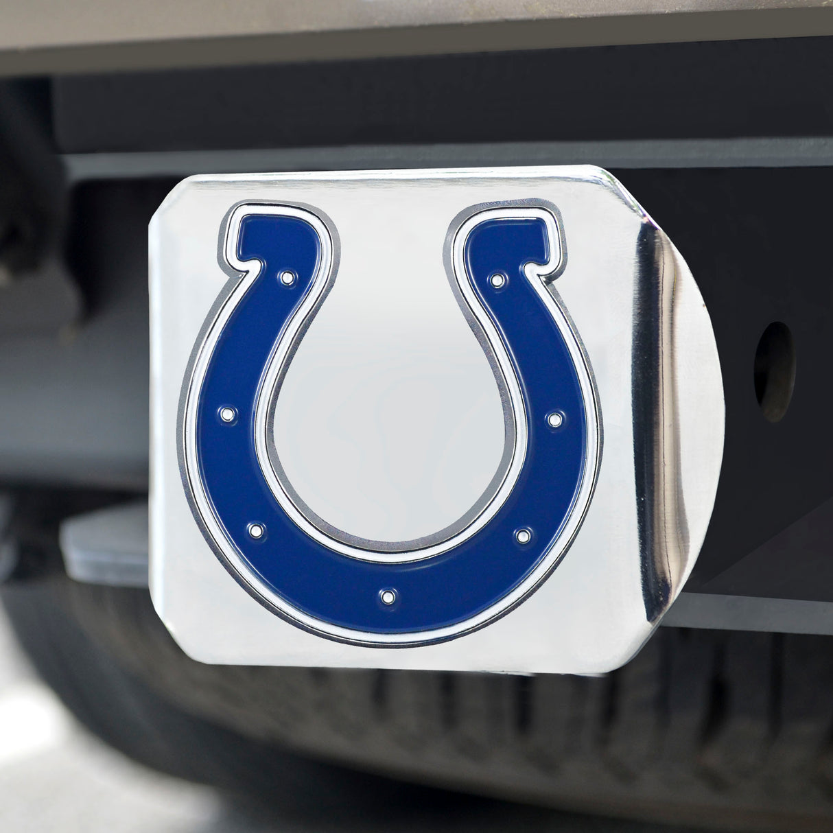 Fanmats Indianapolis Colts Hitch Cover - 3D Color Emblem Fan Gear NFL Indianapolis Colts