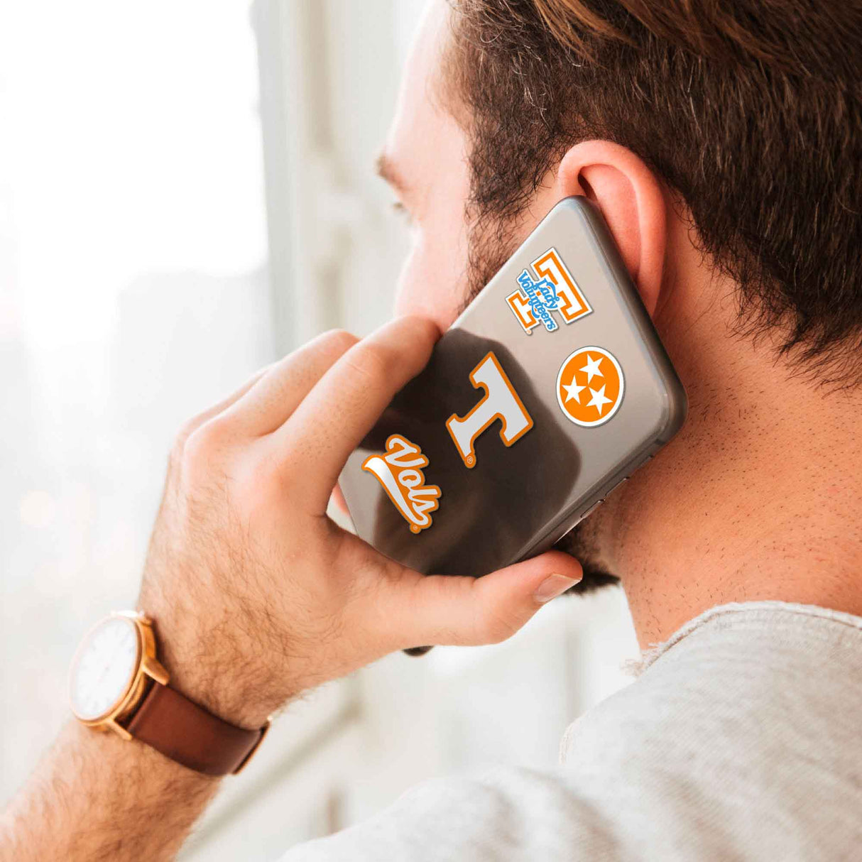 Fanmats Tennessee Volunteers 12 Count Mini Decal Sticker Pack Fan Gear NCAA Tennessee Volunteers