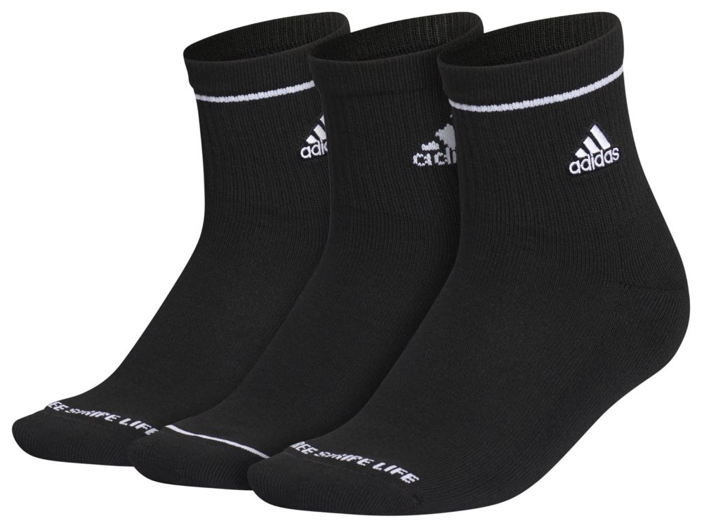 adidas Women's Sport 2.0 High Quarter Socks 3 Pairs Unisex Accessories Socks