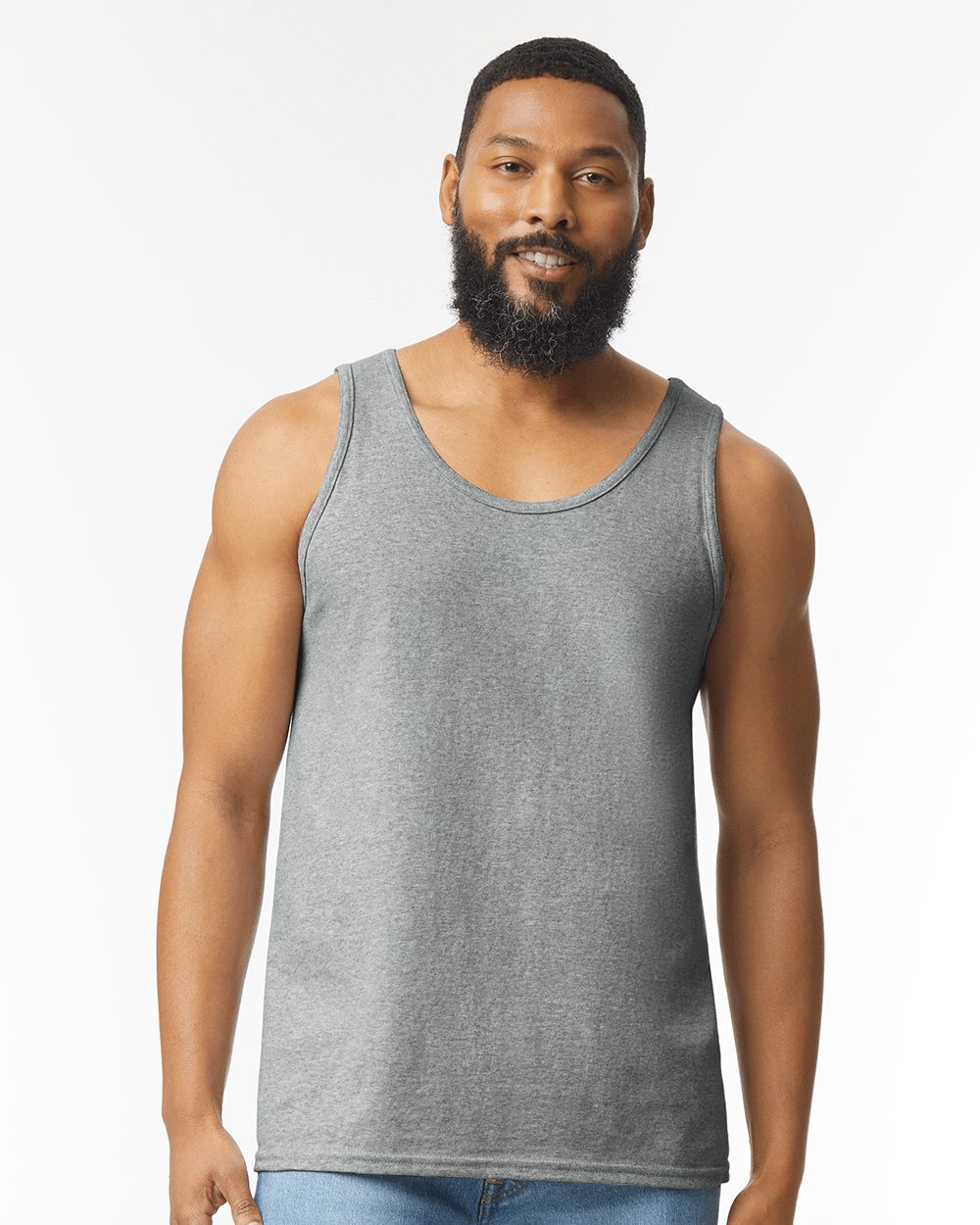 Gildan Men's Ultra Cotton Tank Top 2200 Mens Apparel Shirts & Tops