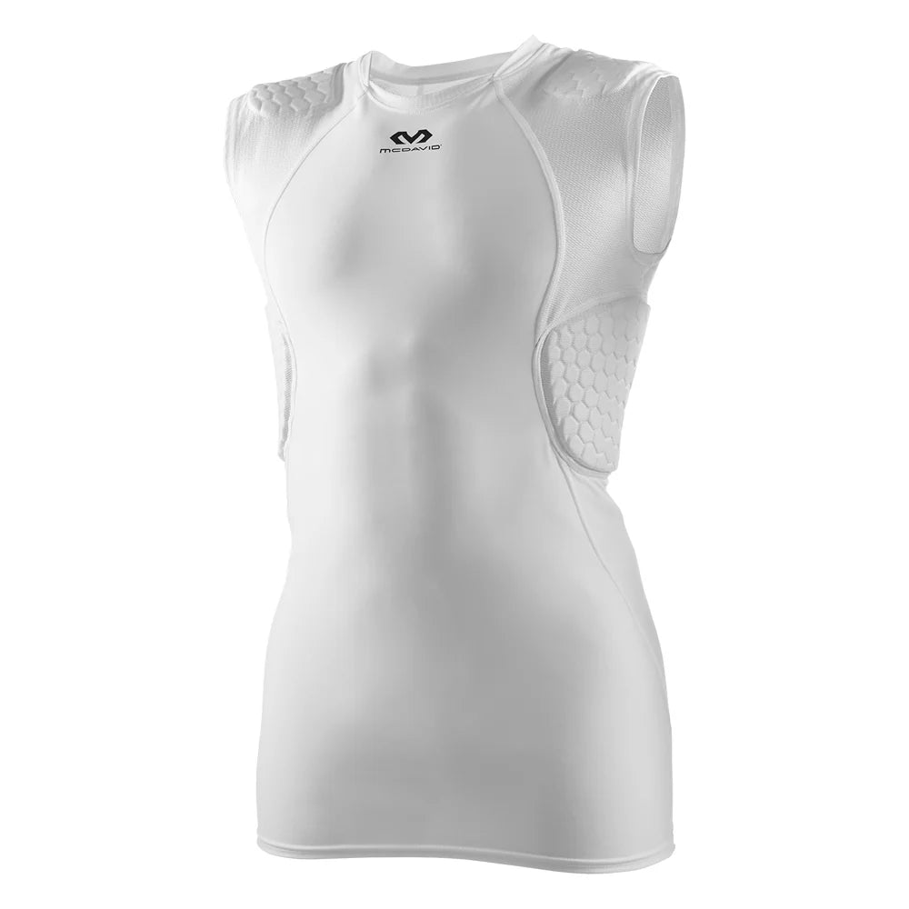McDavid Adult 5-Pad Hex Sleeveless Football Shirt Football Padded Shirts Adult